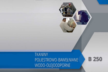 Tkaniny wodo-olejoodporne