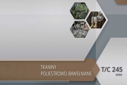 Tkaniny poliestrowo-bawełniane MORO